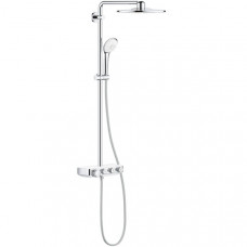 Душевая система Grohe SmartControl 26507LS0 с термостатом Белая луна Душевая система Grohe SmartControl 26507LS0 с термостатом Белая луна