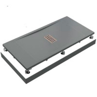 Душевой поддон из искусственного камня Good Door Flow ЛП00062 120x80 Графит Душевой поддон из искусственного камня Good Door Flow ЛП00062 120x80 Графит