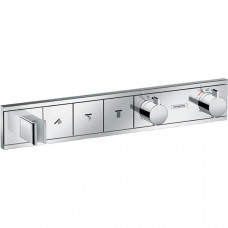 Смеситель для душа Hansgrohe RainSelect 15356000 с термостатом Хром Смеситель для душа Hansgrohe RainSelect 15356000 с термостатом Хром