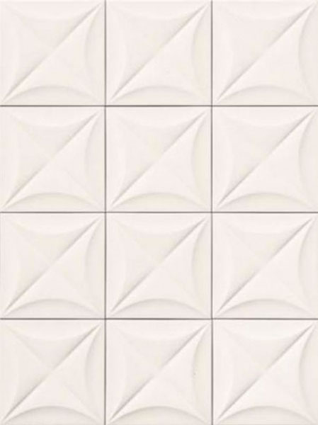 Керамогранит Marca Corona 4D Flower White 20х20 см Керамогранит Marca Corona 4D Flower White 20х20 см