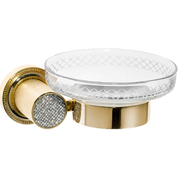 Мыльница Boheme Royal Cristal 10923-G Золото Мыльница Boheme Royal Cristal 10923-G Золото